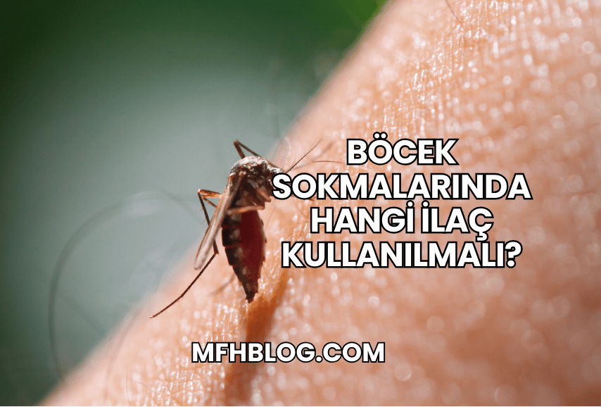 Böcek Sokmalarında Hangi İlaç Kullanılmalı?