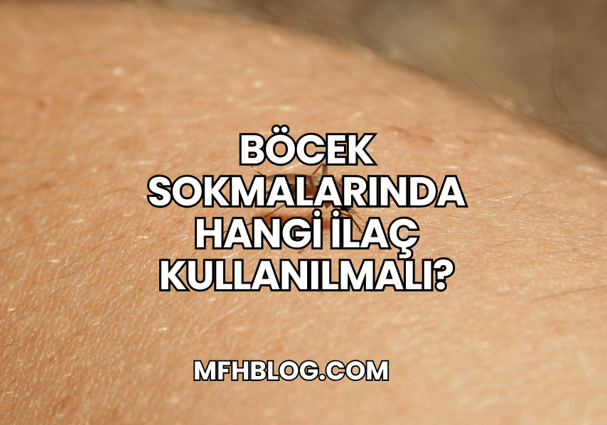 Böcek Sokmalarında Hangi İlaç Kullanılmalı?