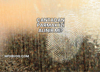 Çantadan Parmak İzi Alınır mı?
