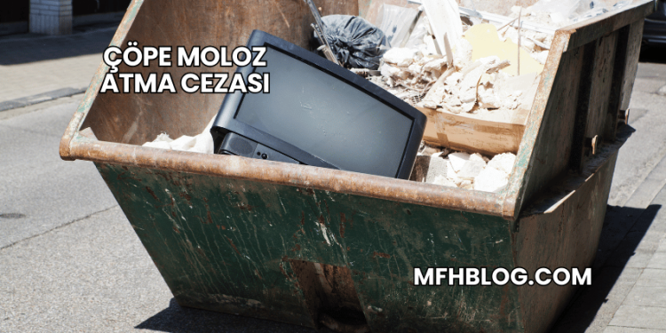 Çöpe Moloz Atma Cezası