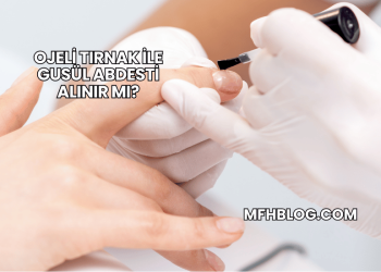 Ojeli Tırnak ile Gusül Abdesti Alınır mı?