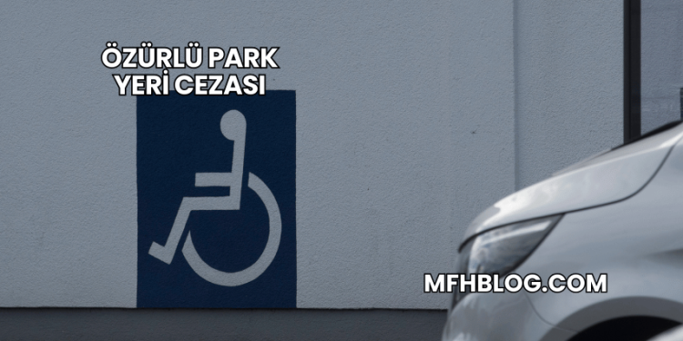 Özürlü Park Yeri Cezası