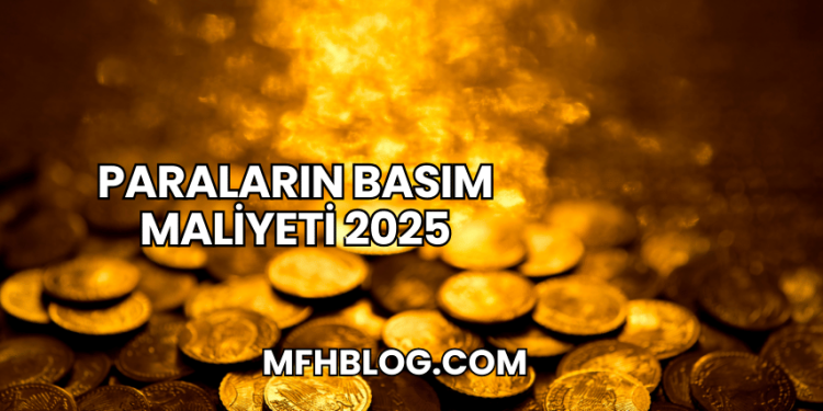 Paraların Basım Maliyeti 2025