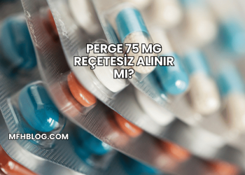 Perge 75 mg Reçetesiz Alınır mı?
