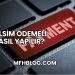 Telsim Ödemeli Nasıl Yapılır?