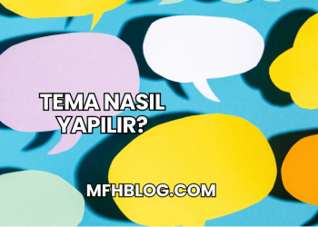 Tema Nasıl Yapılır?