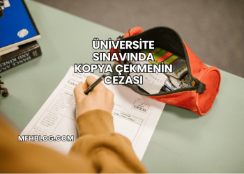 Üniversite Sınavında Kopya Çekmenin Cezası