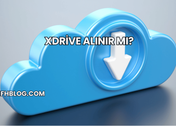 XDrive Alınır mı?