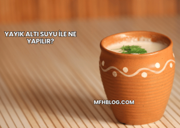Yayık Altı Suyu ile Ne Yapılır?
