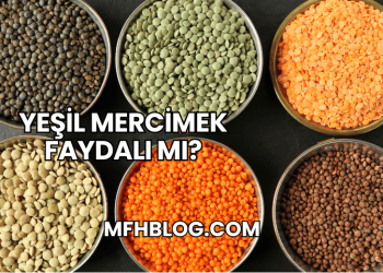 Yeşil Mercimek Faydalı mı?