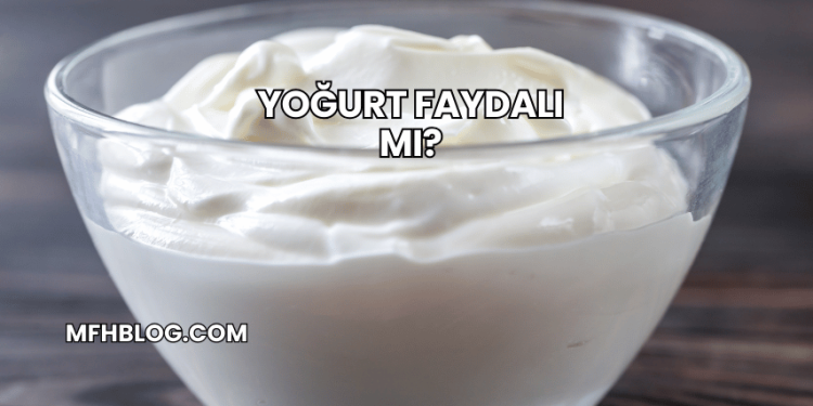 Yoğurt Faydalı mı?