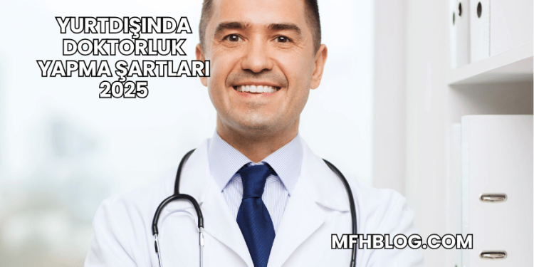 Yurtdışında Doktorluk Yapma Şartları 2025