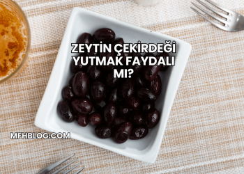 Zeytin Çekirdeği Yutmak Faydalı mı?