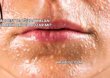 Abdestte Ağızda Kalan Islaklık Orucu Bozar mı?