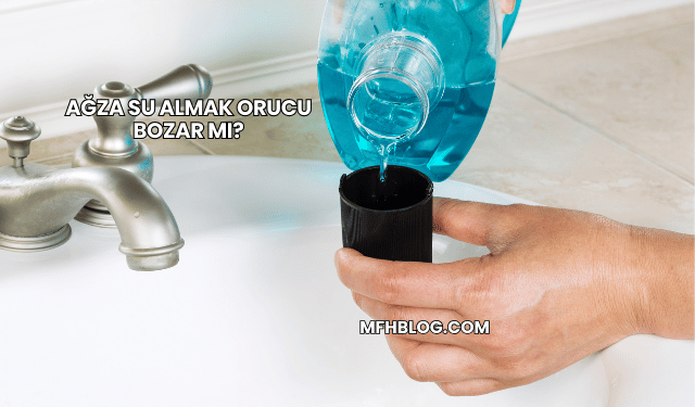 Ağza Su Almak Orucu Bozar mı?