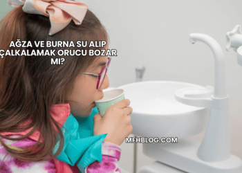 Ağza ve Burna Su Alıp Çalkalamak Orucu Bozar mı?