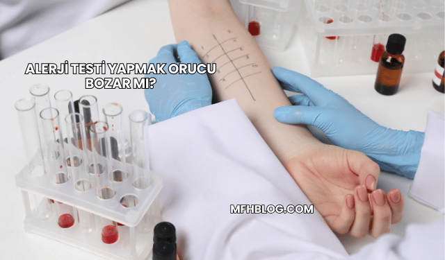Alerji Testi Yapmak Orucu Bozar mı?
