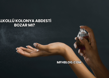 Alkollü Kolonya Abdesti Bozar mı?