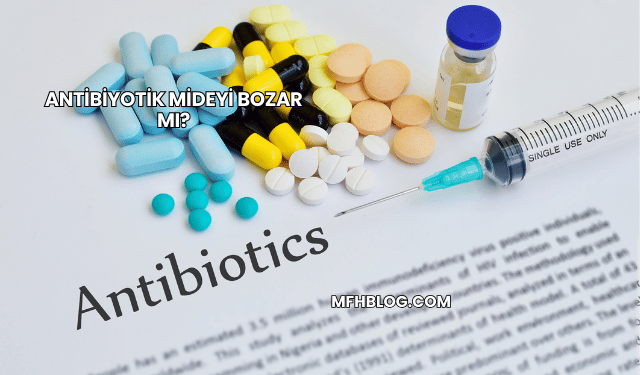 Antibiyotik Mideyi Bozar mı?