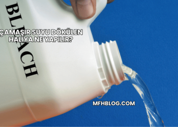 Çamaşır Suyu Dökülen Halıya Ne Yapılır?