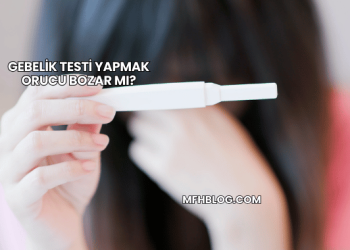 Gebelik Testi Yapmak Orucu Bozar mı?