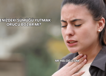 Genizdeki Sümüğü Yutmak Orucu Bozar mı?