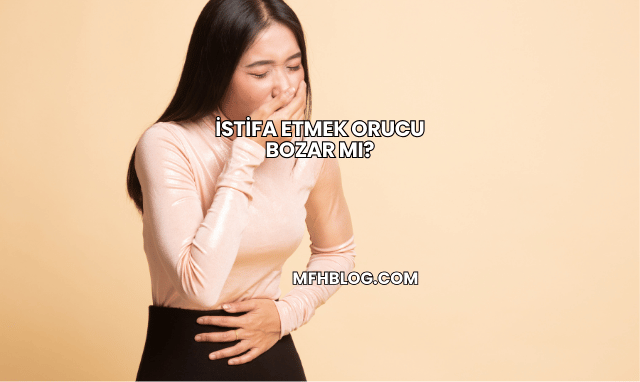 İstifa Etmek Orucu Bozar mı?