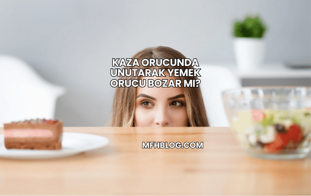 Kaza Orucunda Unutarak Yemek Orucu Bozar mı?