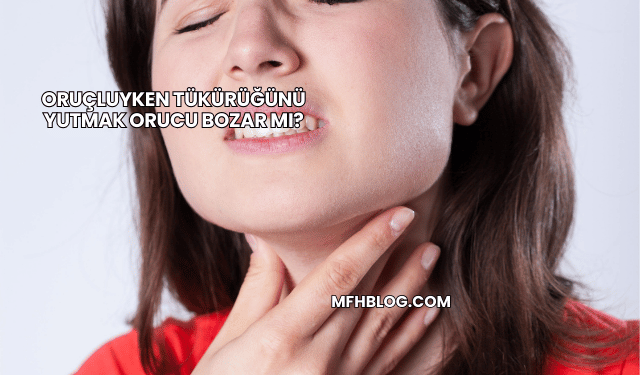 Oruçluyken Tükürüğünü Yutmak Orucu Bozar mı?