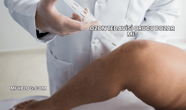 Ozon Tedavisi Orucu Bozar mı?