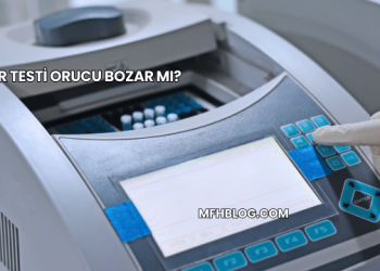 PCR Testi Orucu Bozar mı?