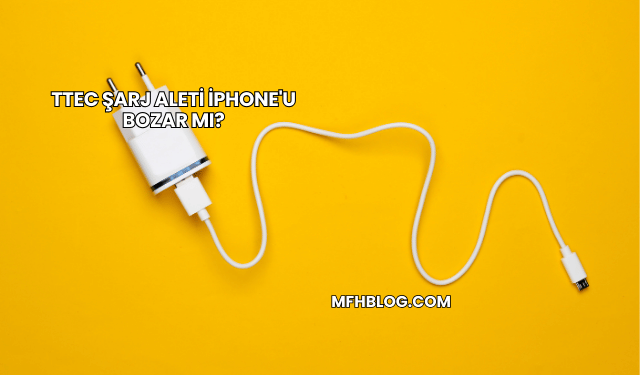 TTEC Şarj Aleti iPhone'u Bozar mı?