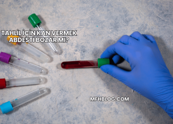 Tahlil İçin Kan Vermek Abdesti Bozar mı?