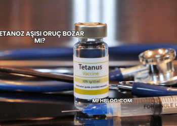 Tetanoz Aşısı Oruç Bozar mı?