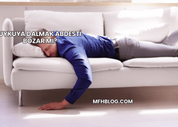 Uykuya Dalmak Abdesti Bozar mı?