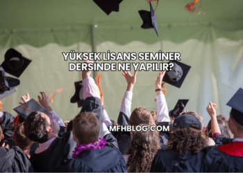 Yüksek Lisans Seminer Dersinde Ne Yapılır?