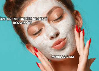 Yüze Krem Sürmek Abdesti Bozar mı?
