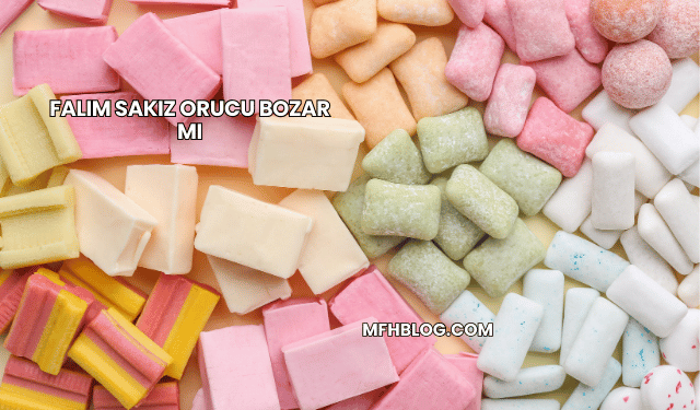 falım sakız orucu bozar mı