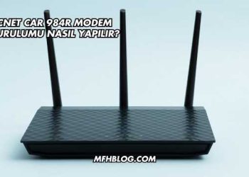 Cnet Car 984R Modem Kurulumu Nasıl Yapılır?