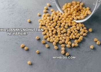 Çok Haşlanmış Nohuttan Ne Yapılır?
