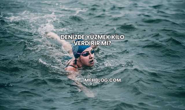 Denizde Yüzmek Kilo Verdirir mi?