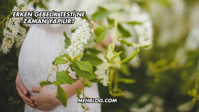 Erken Gebelik Testi Ne Zaman Yapılır?