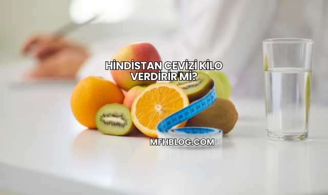 Hindistan Cevizi Kilo Verdirir mi?
