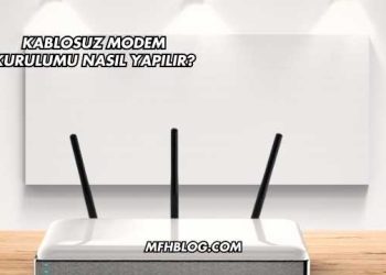 Kablosuz Modem Kurulumu Nasıl Yapılır?