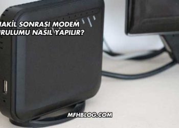 Nakil Sonrası Modem Kurulumu Nasıl Yapılır?