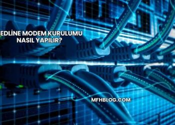 Redline Modem Kurulumu Nasıl Yapılır?