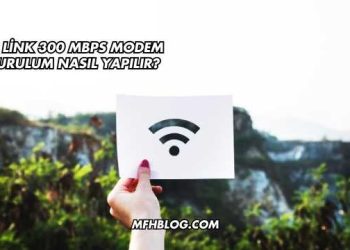 Tp Link 300 Mbps Modem Kurulum Nasıl Yapılır?