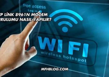 Tp Link 8961n Modem Kurulumu Nasıl Yapılır?