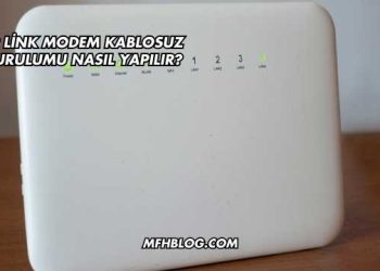 Tp Link Modem Kablosuz Kurulumu Nasıl Yapılır?