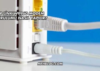 Tp Link W9960 Modem Kurulumu Nasıl Yapılır?